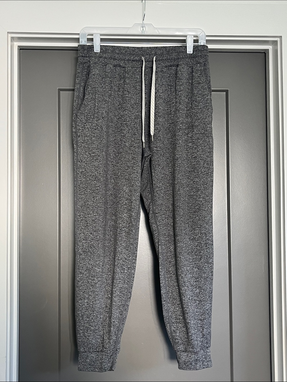 Vuori Charcoal Heather Drawstring Joggers